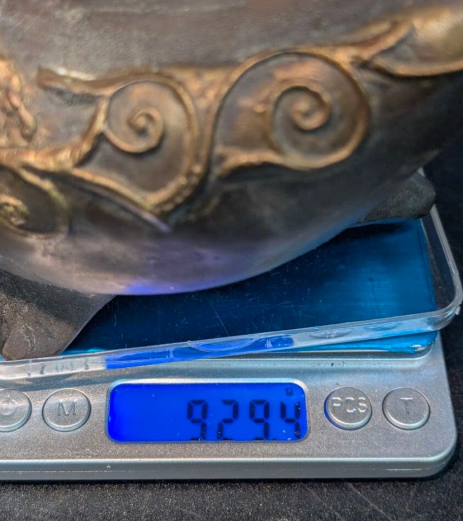 古銅 筆洗 銅器 宣徳銅 大明宣徳三年春工部大臣呉邦佐 在銘 銅製 金工 香炉