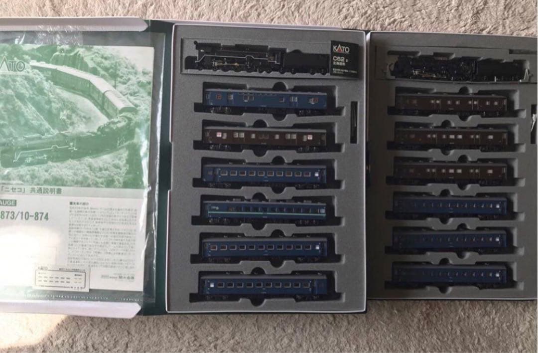 KATOC62北海道重連＋ 急行「ニセコ」重連・基本・増結 フルセット