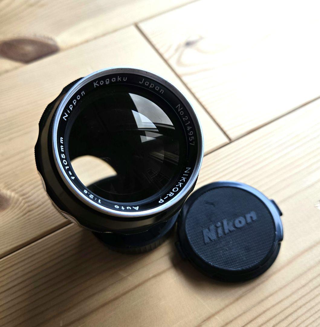 NIKON NIKKOR-P Auto 105ｍｍ F2.5 単焦点レンズ