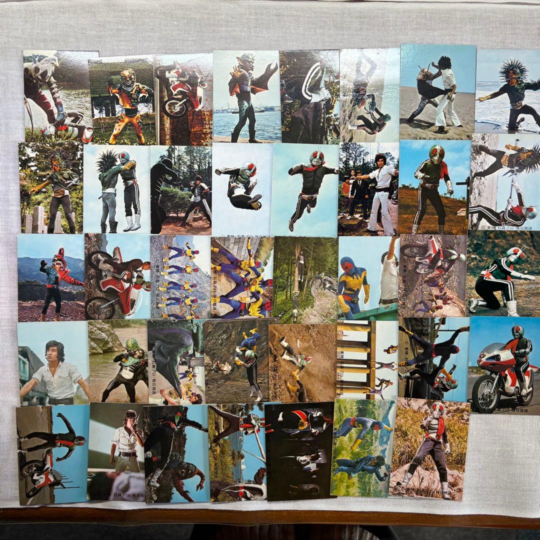 旧仮面ライダー　アルバム&カード