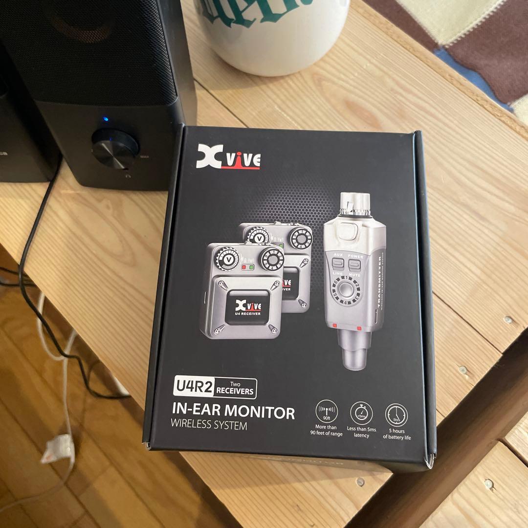 Xvive XVU4R2 ワイヤレス受信機 2台セット