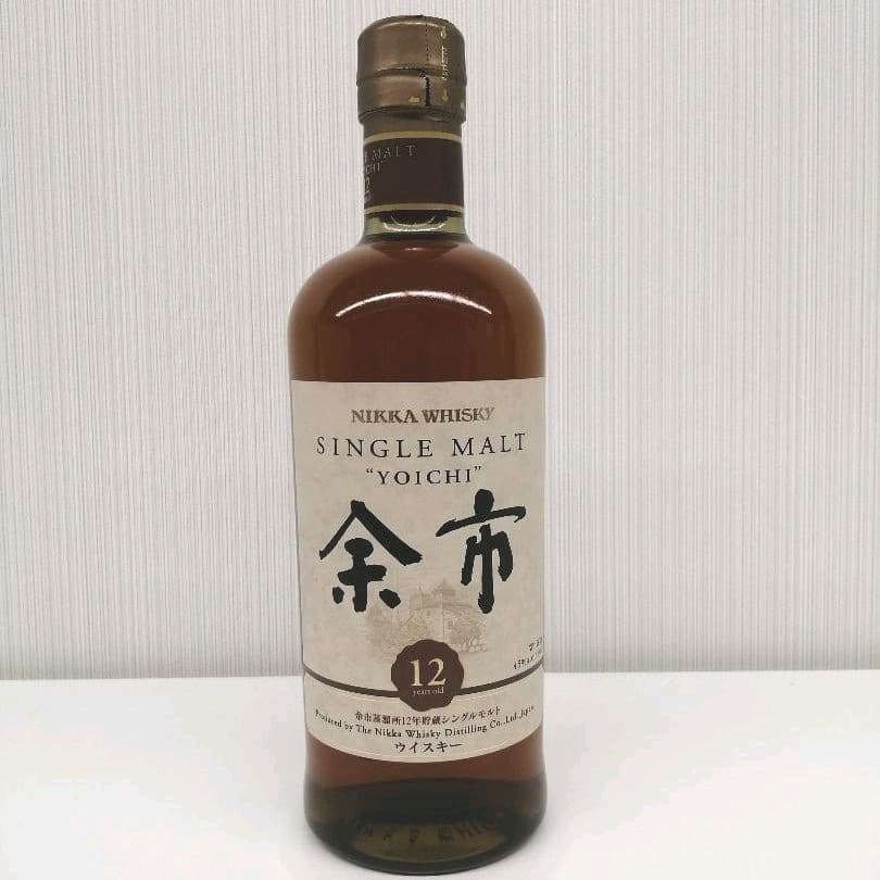 ニッカ　余市12年　700ml　45%　未開栓　箱無し