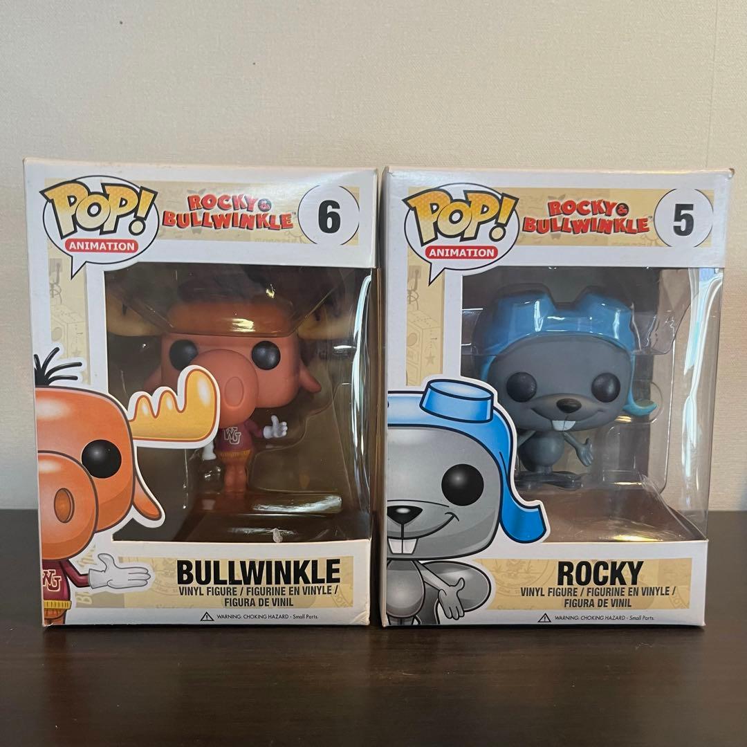 Funko Pop ロッキー&ブルウィンクル　ユニバ