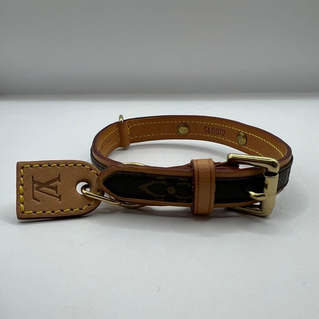 【未使用品】ルイヴィトン コリエバクスターPM 犬用 首輪 リード モノグラム