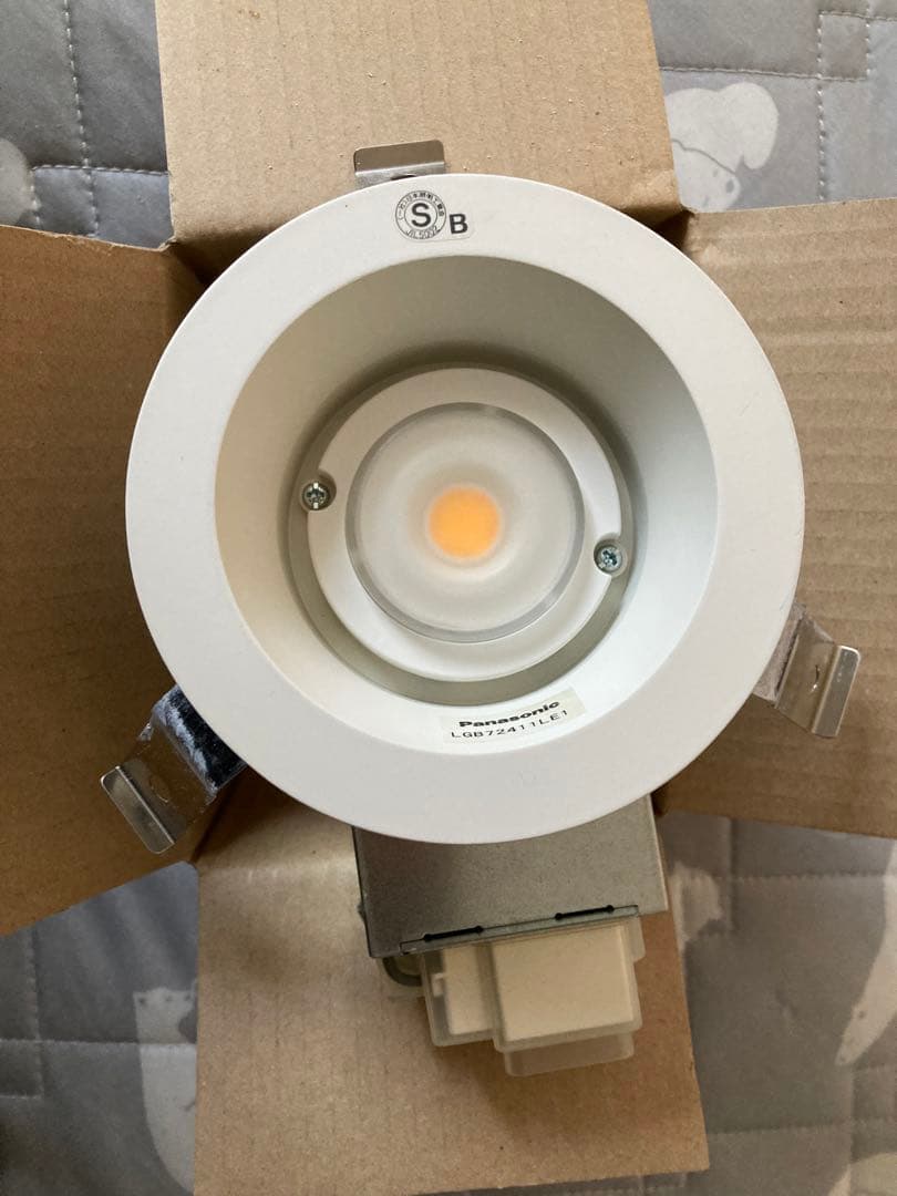 Panasonic LED ダウンライト LGB72411LE1 8個