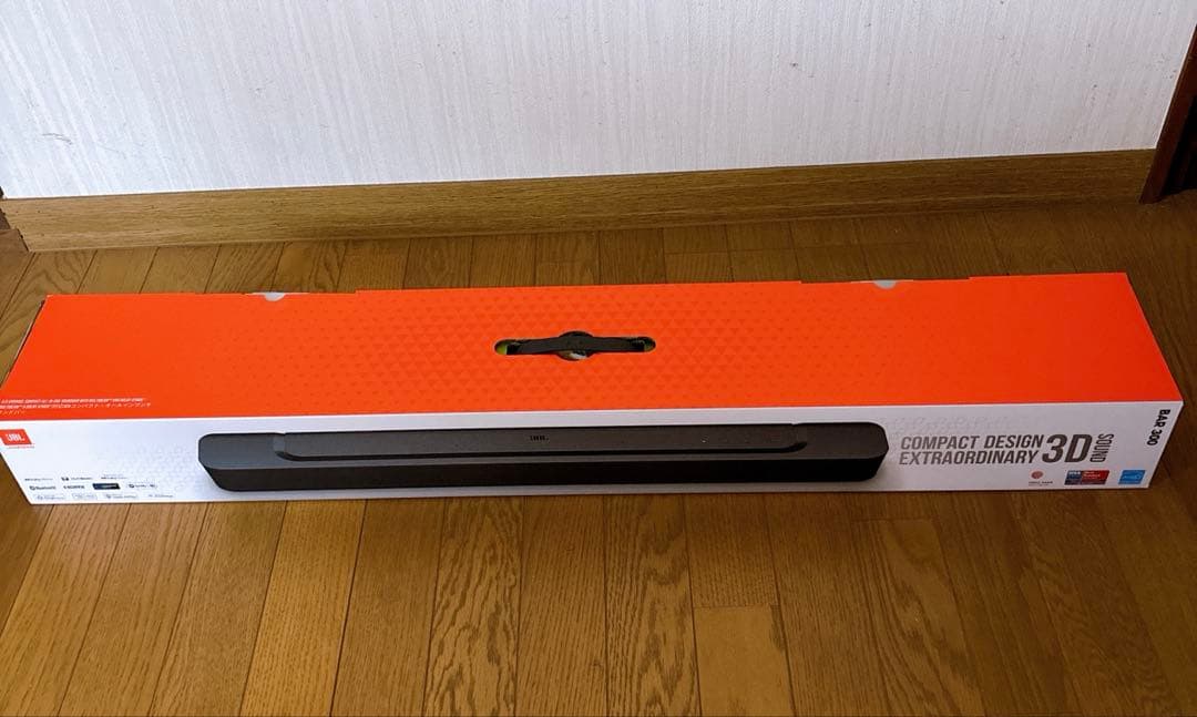新品　JBL BAR 300 サウンドバー/JBLBAR300PROBLKJN