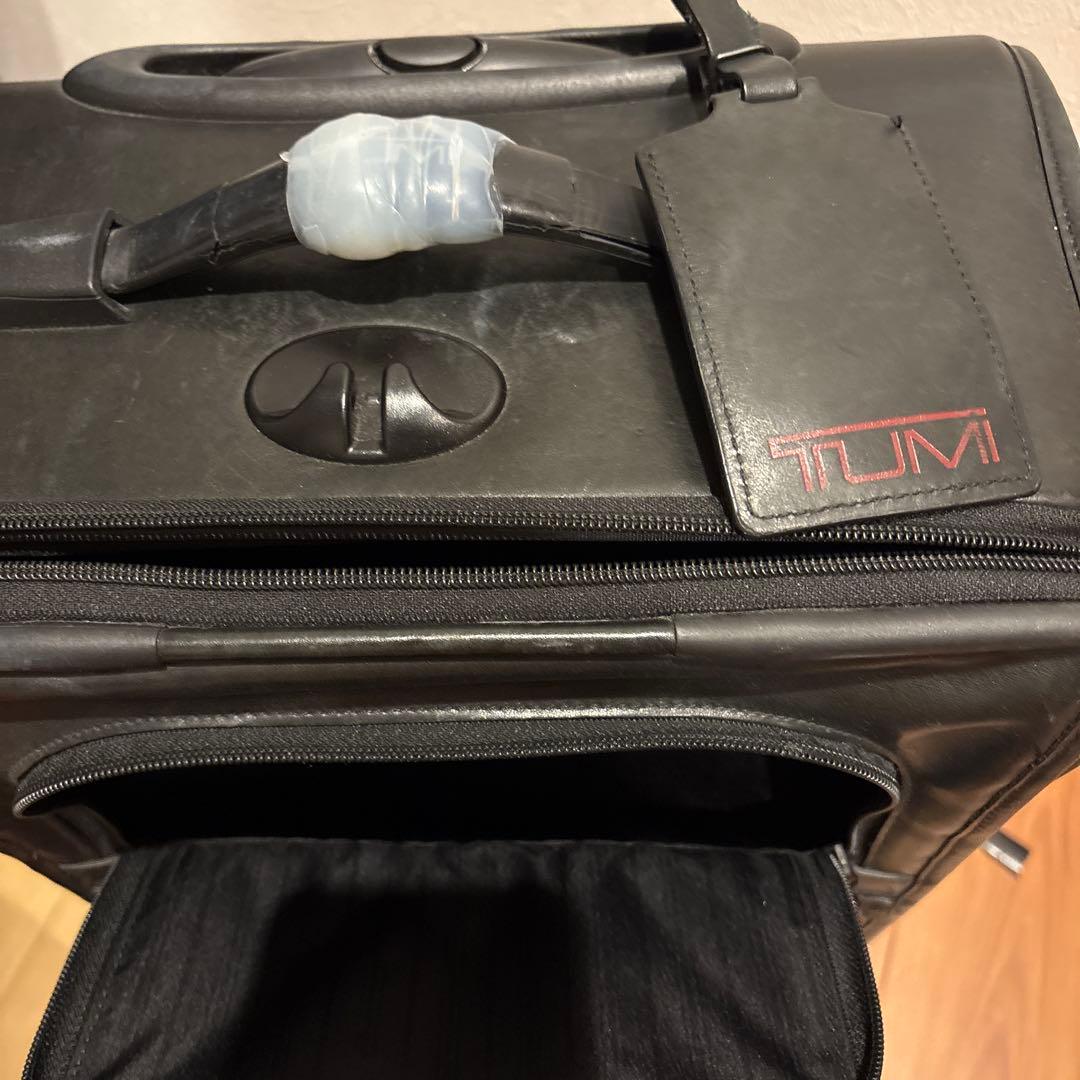 送料込　TUMI オールレザー　キャリーケース