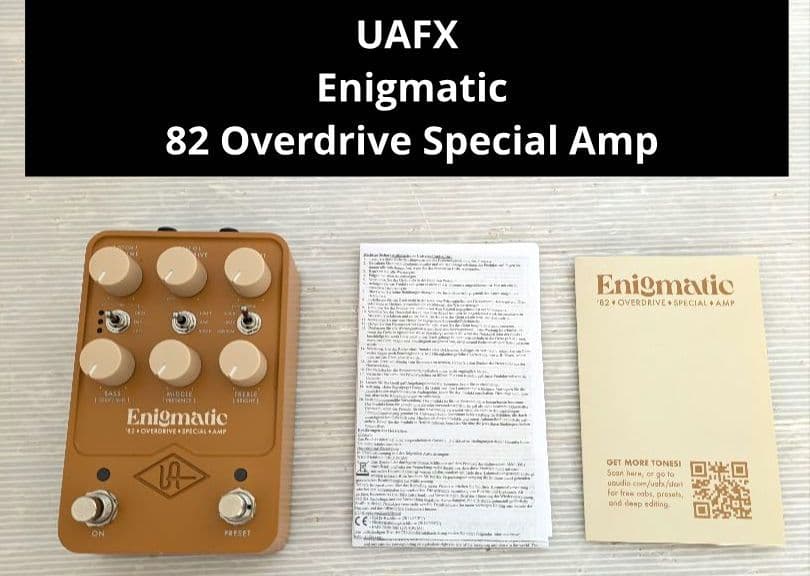 ギター UAFX Enigmatic 82 Overdrive Special Amp