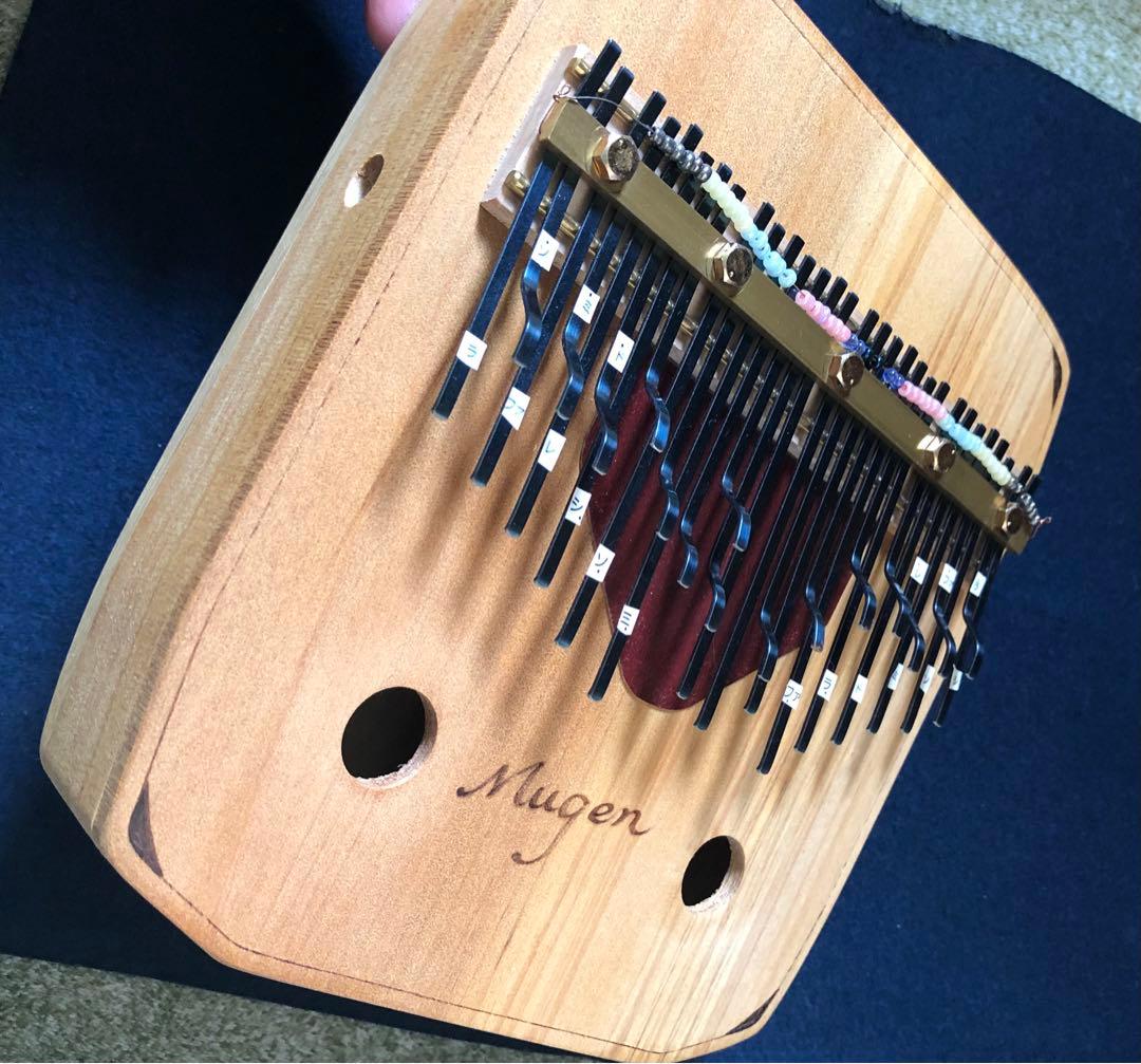 Mugen カリンバ 木製 夢弦工房