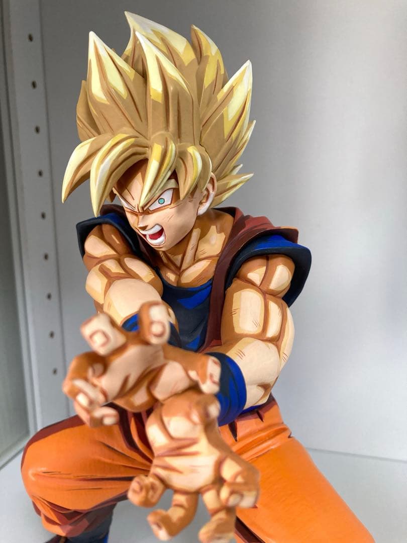 ドラゴンボール フィギュア リペイント 超サイヤ人 孫悟空 グランディスタ 2体