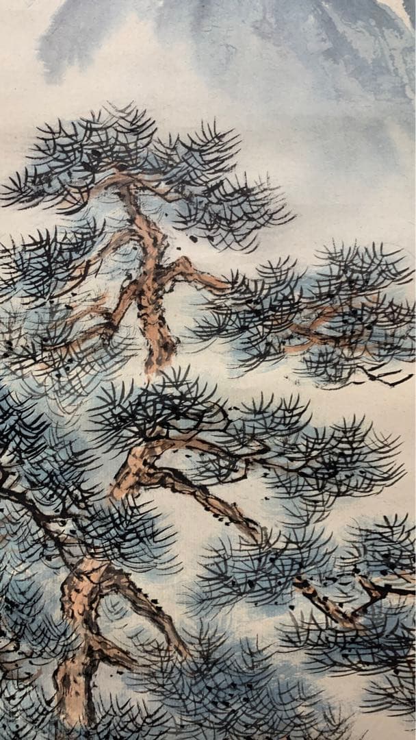 ②⑤ 水彩画　日本画掛軸　石塚 仙堂作　しづかせんどう（1890 - 1972)