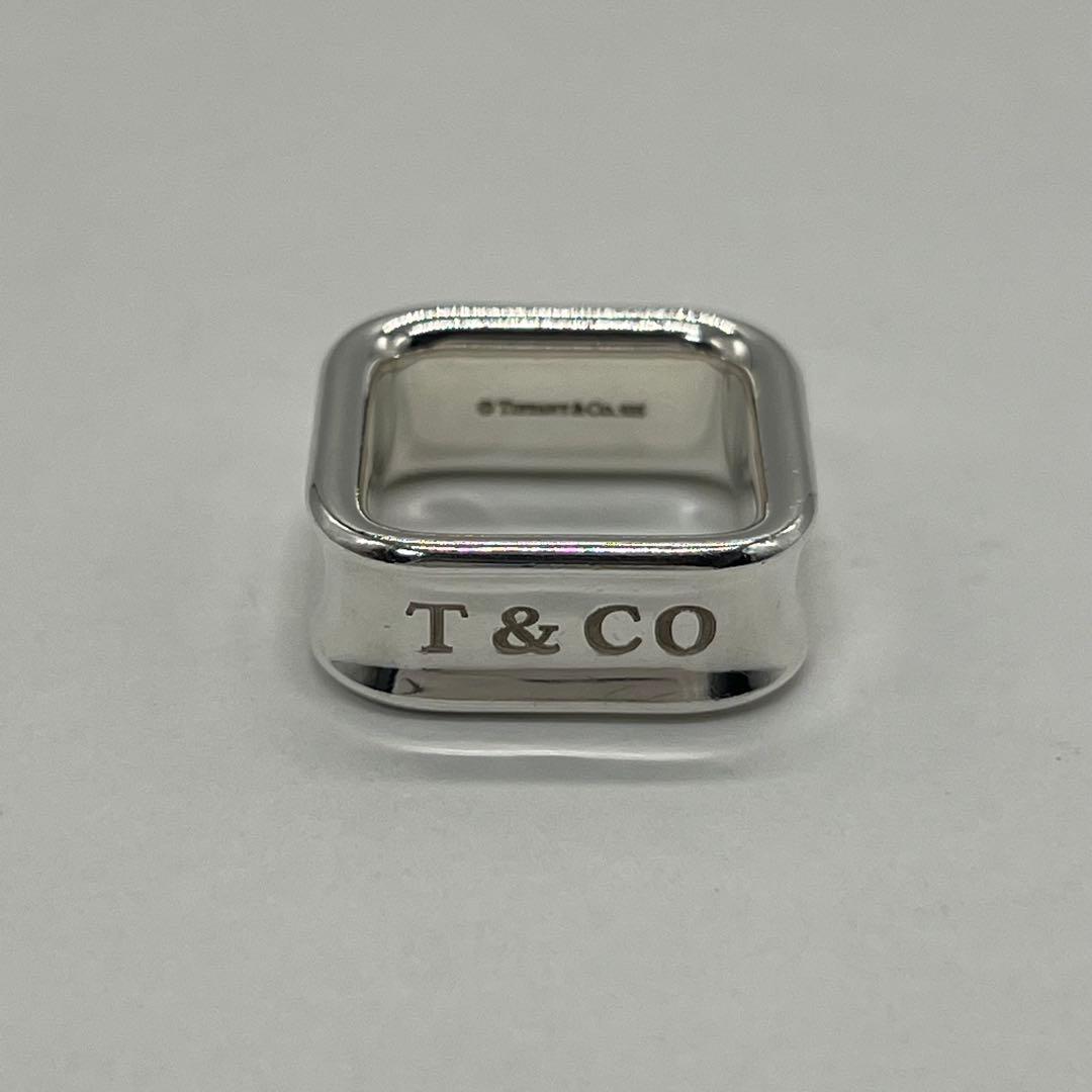 ティファニー TIFFANY 1837 スクエアリング 約12号 SV925