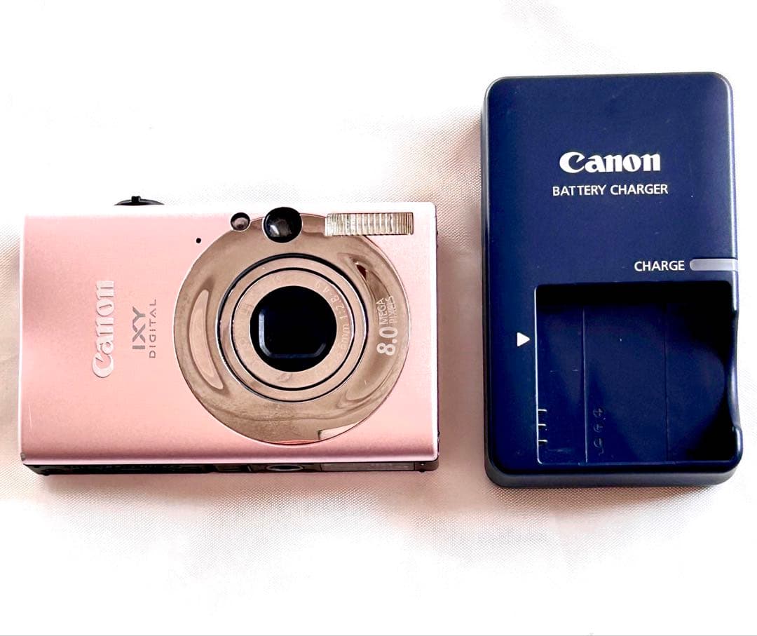 キャノンCanon IXY DIGITAL 20 IS （ピンク）動作品