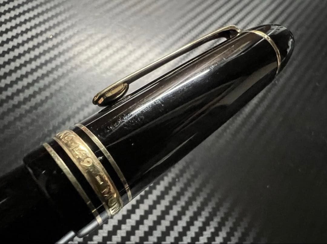 美品 モンブラン 149 14K 万年筆 中白 EF 極細字