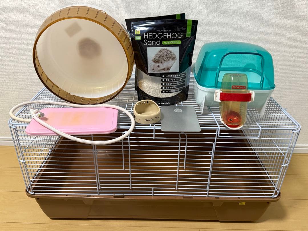 ハリネズミ　飼育セット