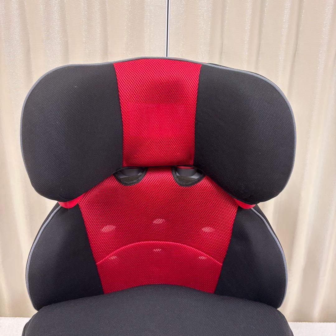 クリーニング済　☆綺麗☆　1〜11才　エールべべ　サラット3ステップⅡ　レッド黒