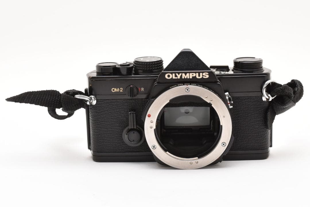 良品 OLYMPUS オリンパス OM-2 ブラック モルト新品交換済 M640