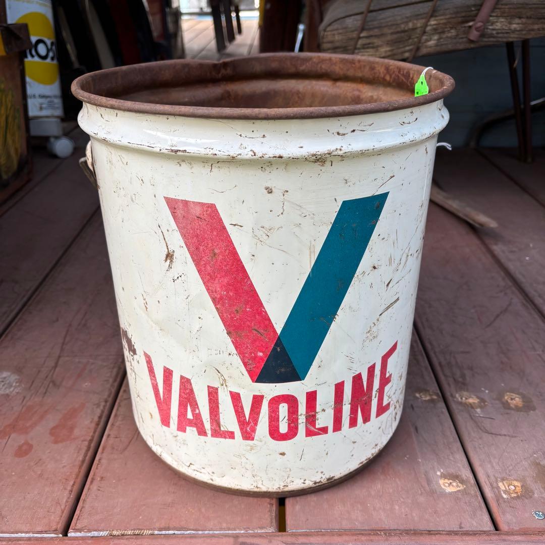 USA VINTAGE 1960s VALVOLINE 5ガロン缶