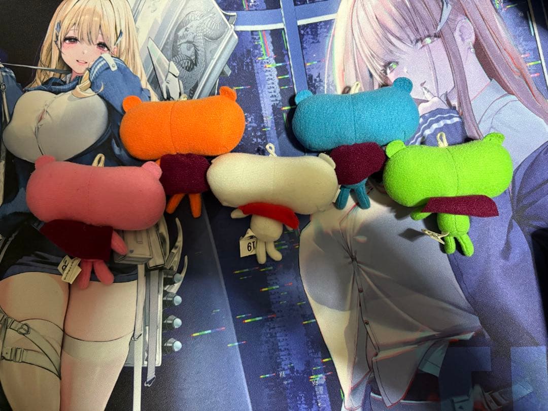 もちぐまん　もちぐま　ストラップ　5種セット