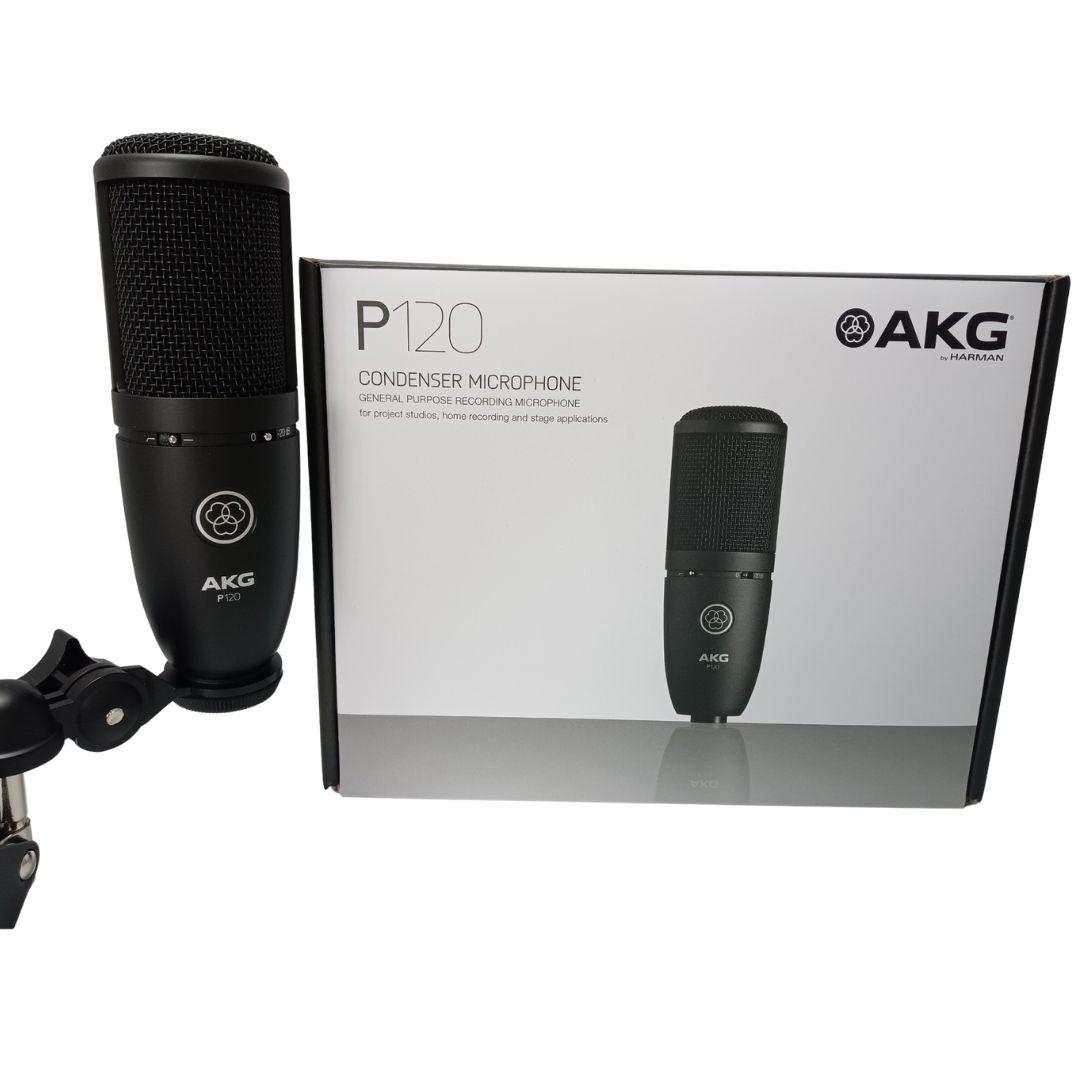 新品 未使用 AKG (アーカーゲー) P120 コンデンサーマイク
