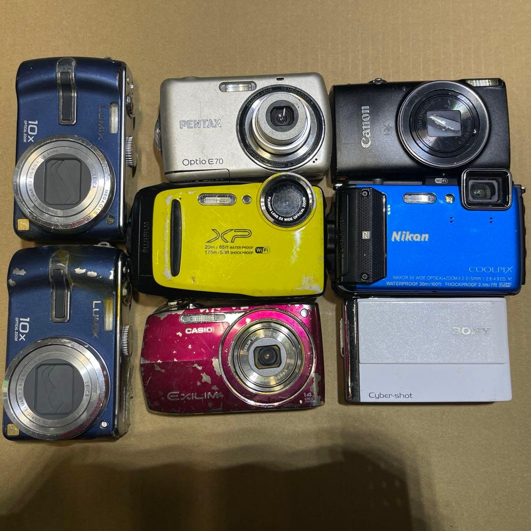 ジャンクカメラ8台セット