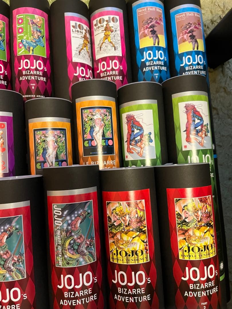 ジョジョの奇妙な冒険　ポスター24枚　12種類x2セット JOJO