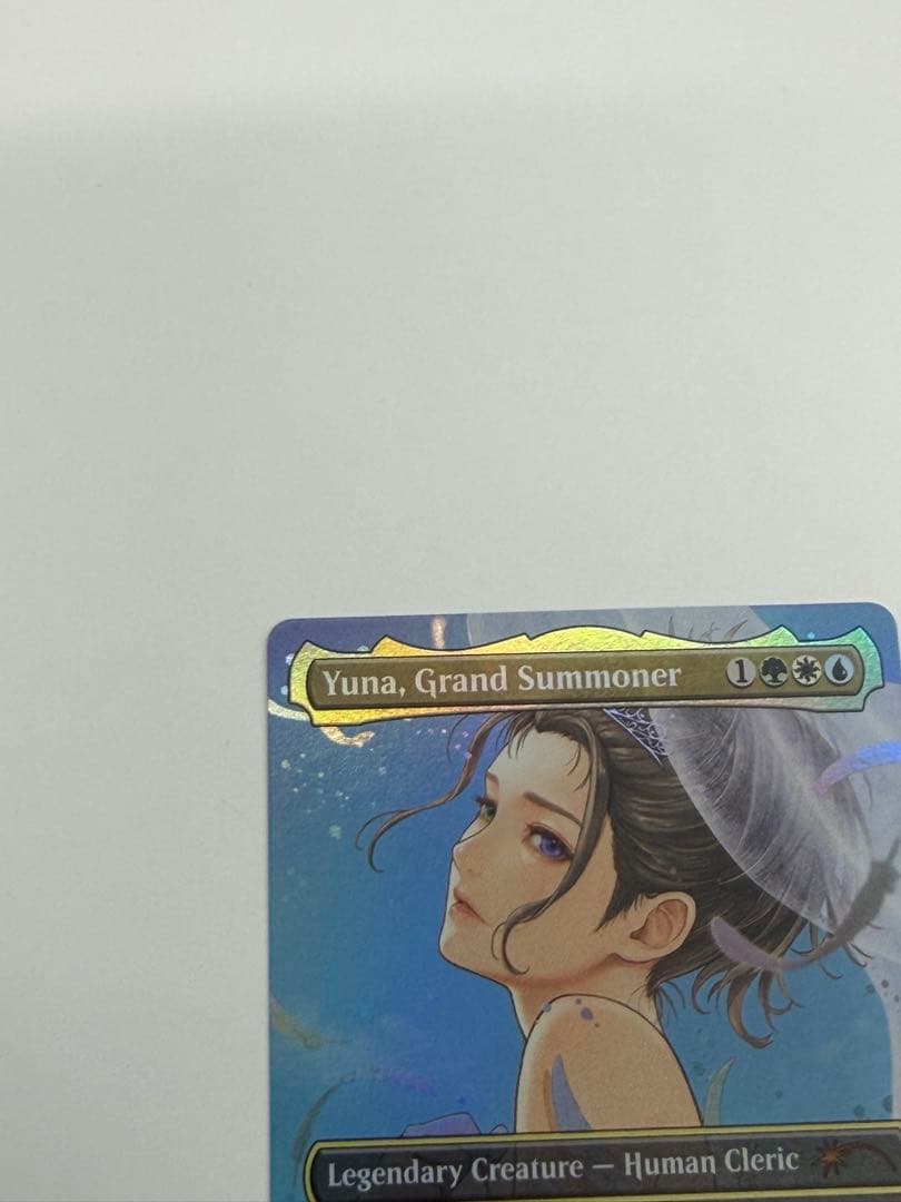 MTG 大召喚士、ユウナ　コマンダーリーグ　プロモ 英語版