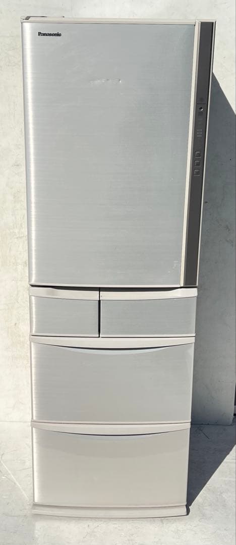 Panasonic 2ドア シルバー ノンフロン冷凍冷蔵NR-E413VL-N