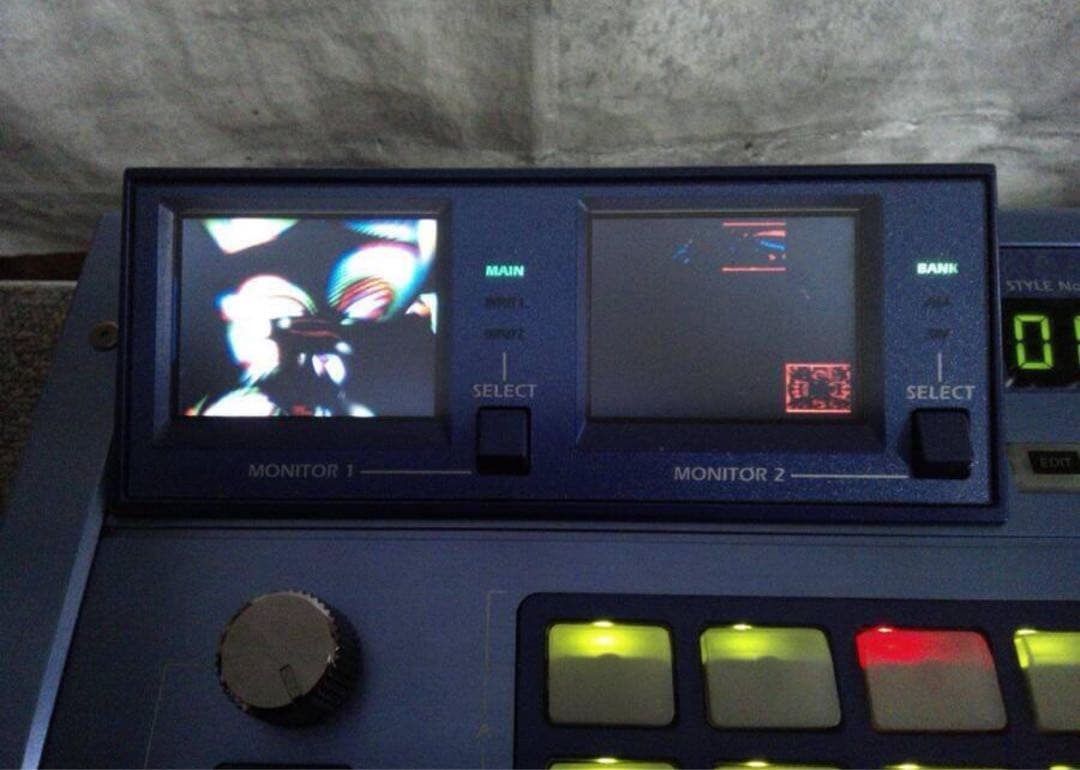 KORG kaptivator KTV-1 VJビデオシンセサンプラージャンク