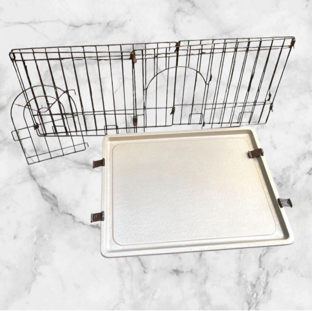 ケージ❤犬用　ペットケージ　ブラウン　小型犬　サークル　即購入可能　送料無料