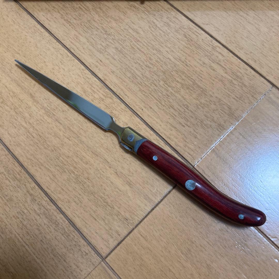 【未使用】クロード・ドゾルム　ペーパーナイフ　スタミナウッド