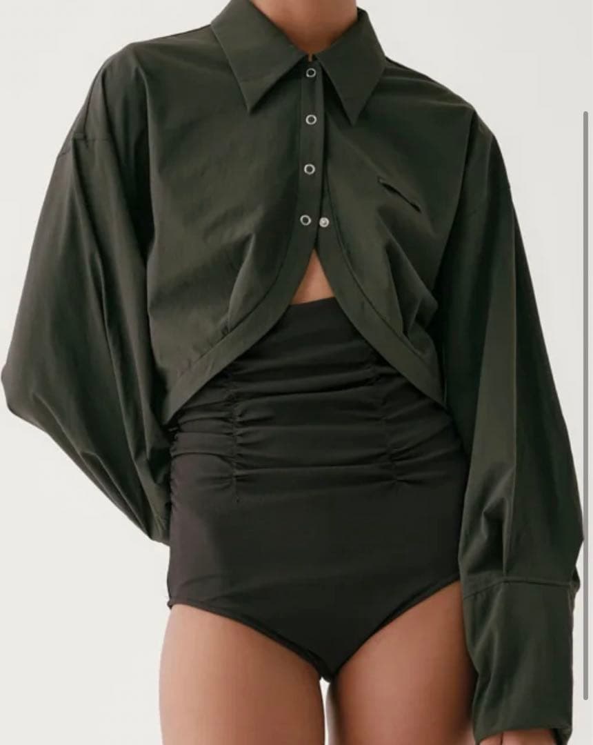 Dawn HAORI SHIRT BOLERO ブラック ¥24,200