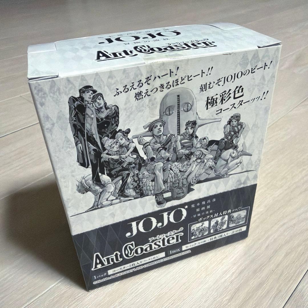荒木飛呂彦原画展　ジョジョ　アートコースター　コンプリートBOX ４８枚入