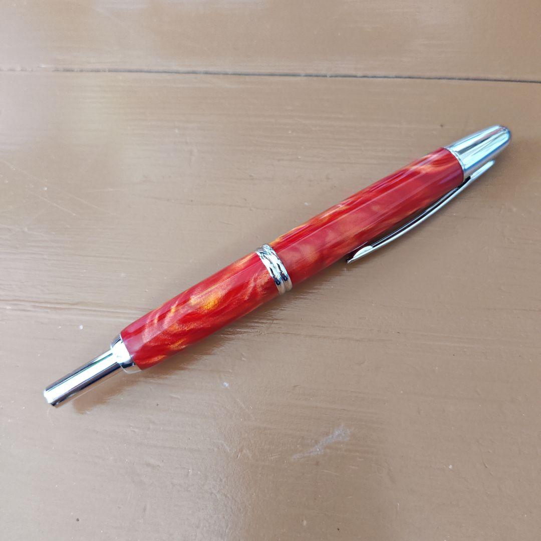 【6/8日まで】PILOT Capless se マーブルオレンジ 万年筆　M