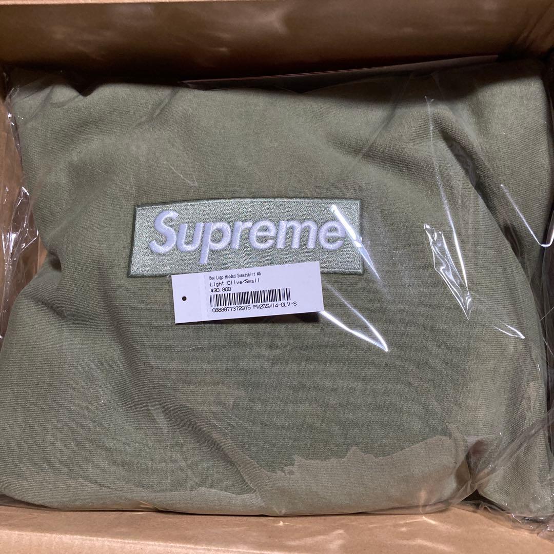 Supreme Box Logo Hooded Sweatshirt Sサイズ