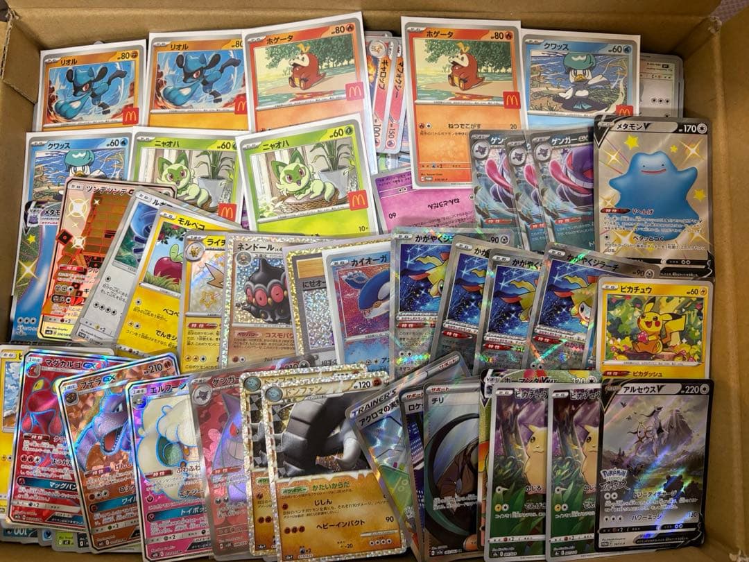 ポケカ　引退品　まとめ売り　大量　ダンボール80サイズ　いっぱい