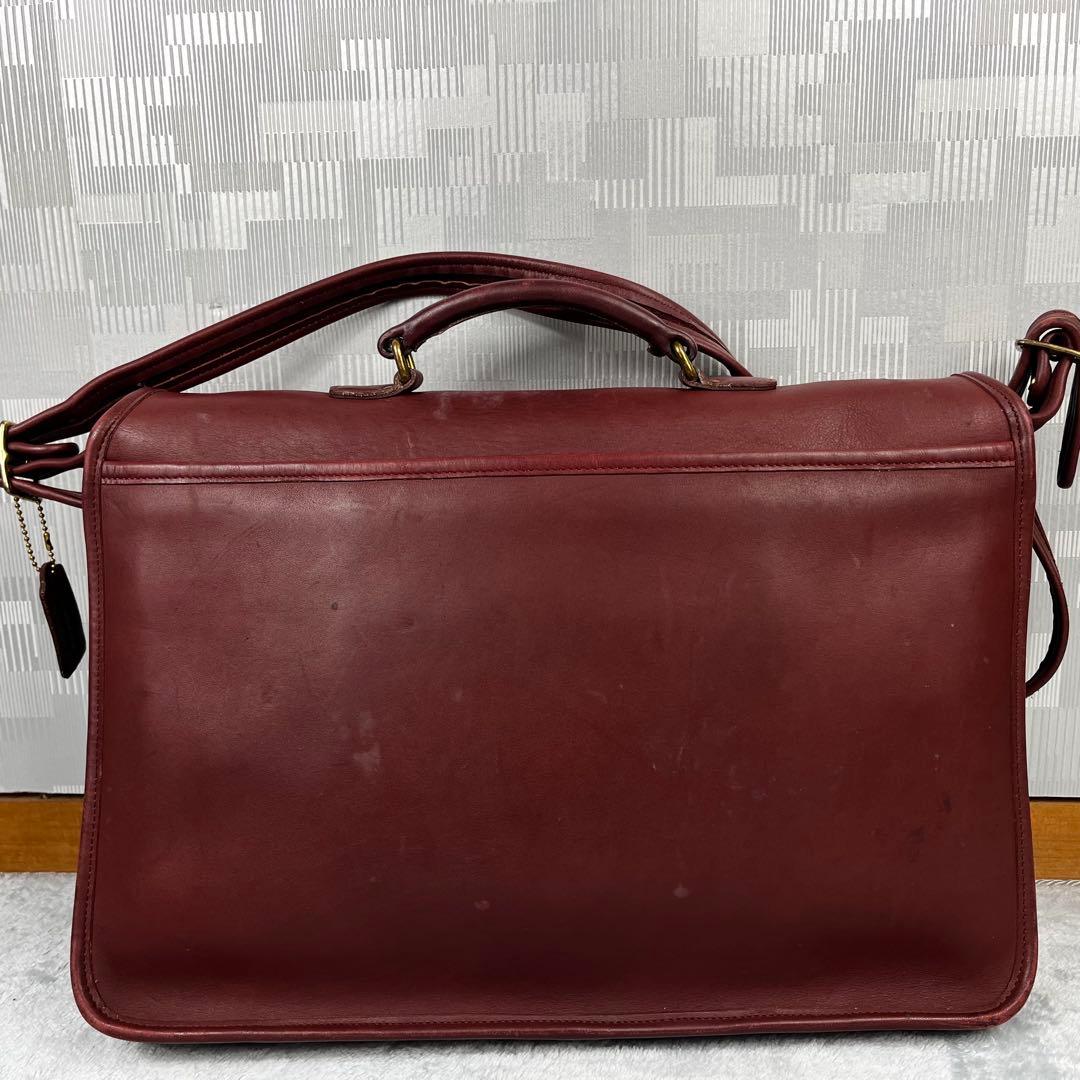 バッグ Old Coach Metropolitan Brief Bag Brown