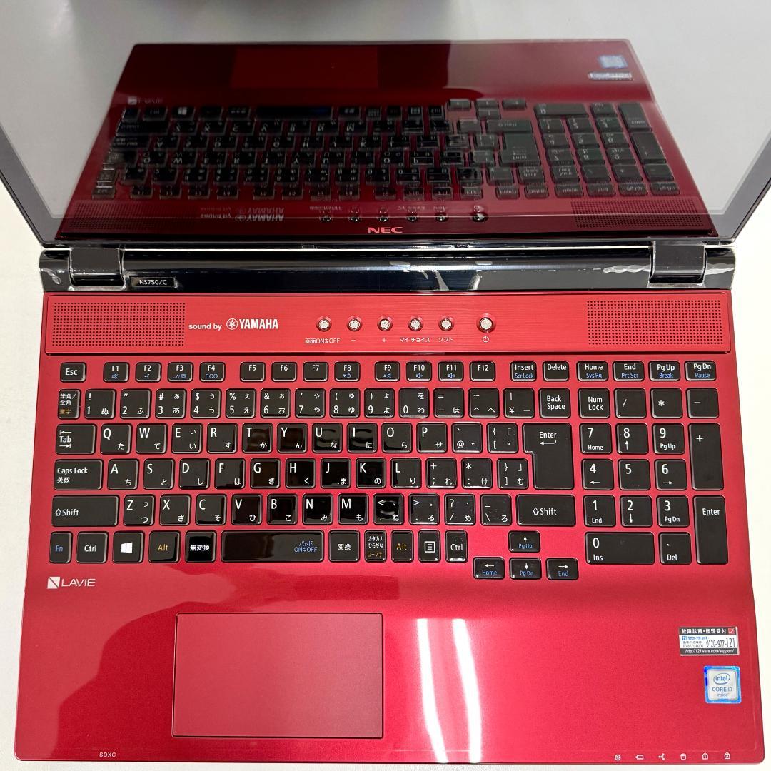 NEC/SSD/corei7/Windows11/ノートパソコン/訳あり品