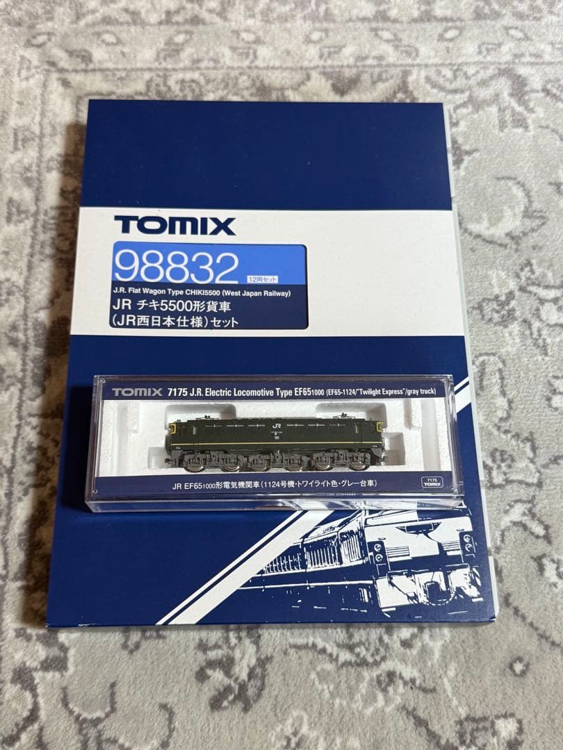 TOMIX EF65-1124+チキ5500 ロンチキセット