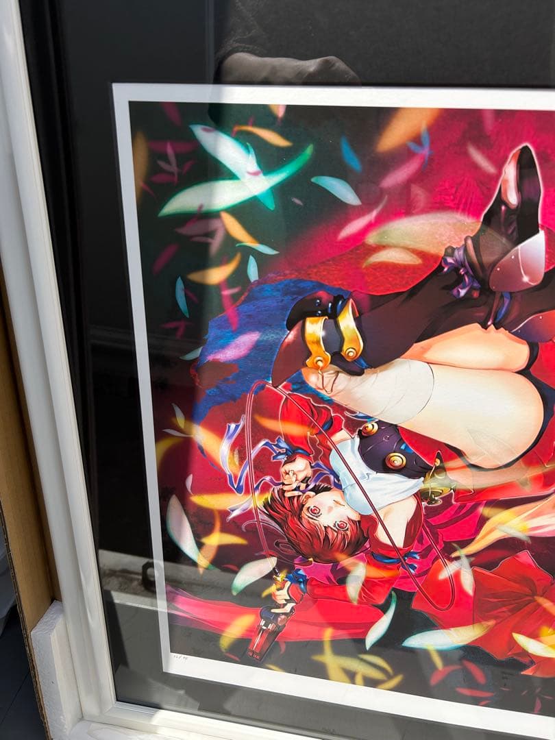 甲鉄城のカバネリ　版画 美樹本晴彦 翔舞　ミクスドメディア　アールビバン