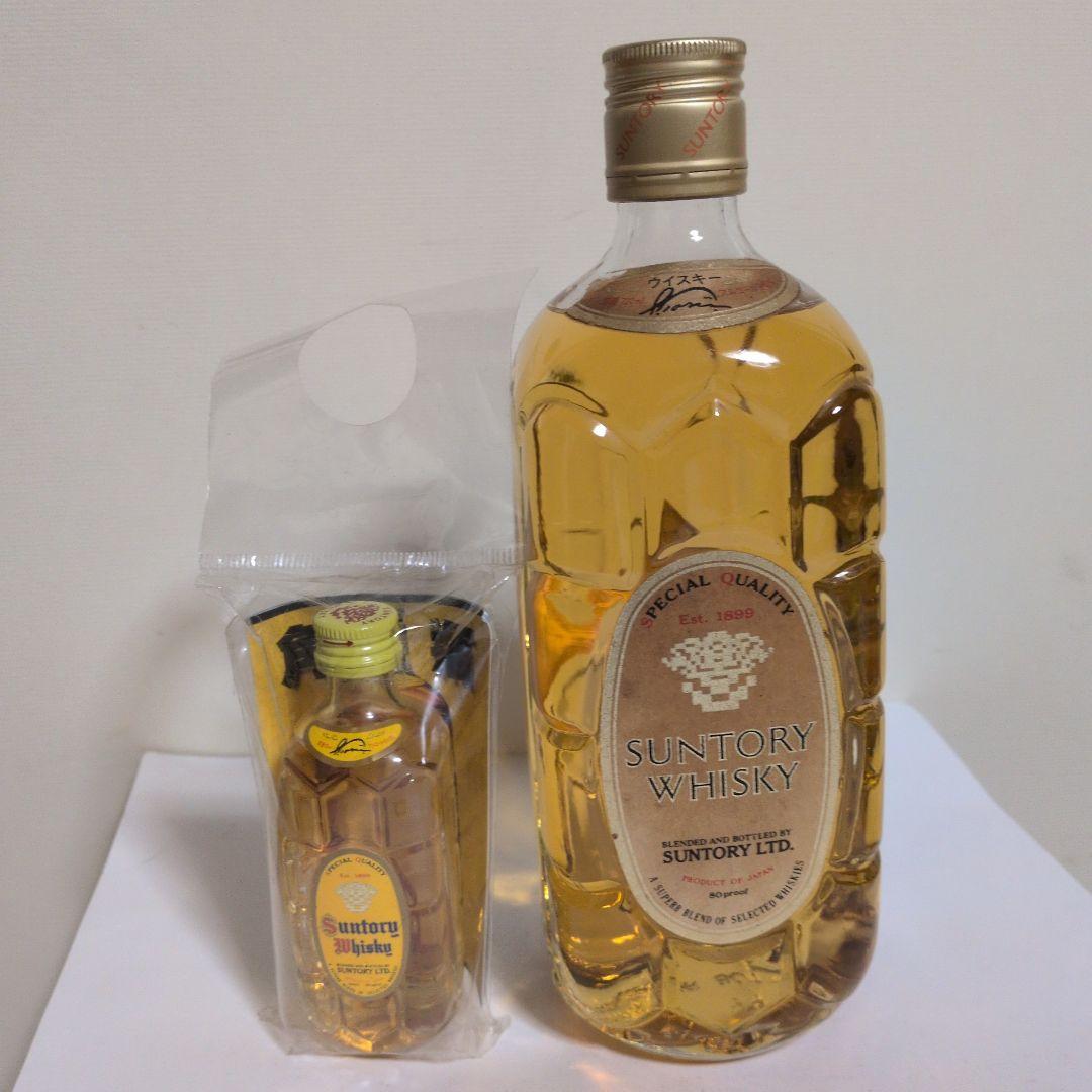 Suntory 角瓶 響マーク 720ml 40％ 50mlミニボトル付 古酒