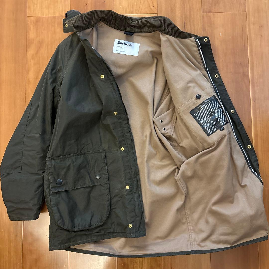 Barbour Margaret Howell 軽量ワックスジャケット XXS