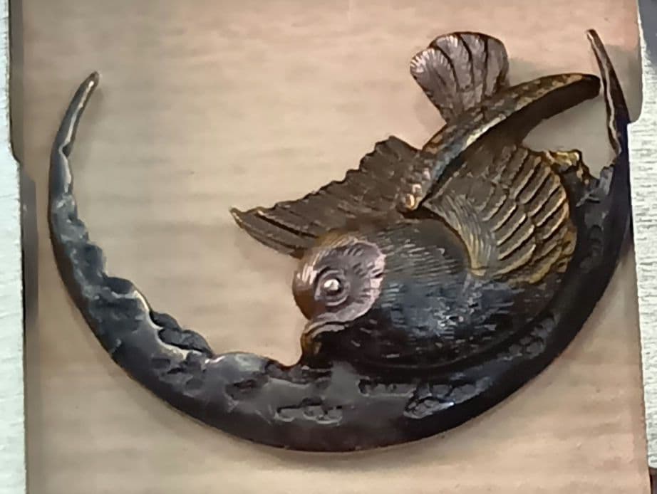 煙草入れ／鳥前金具