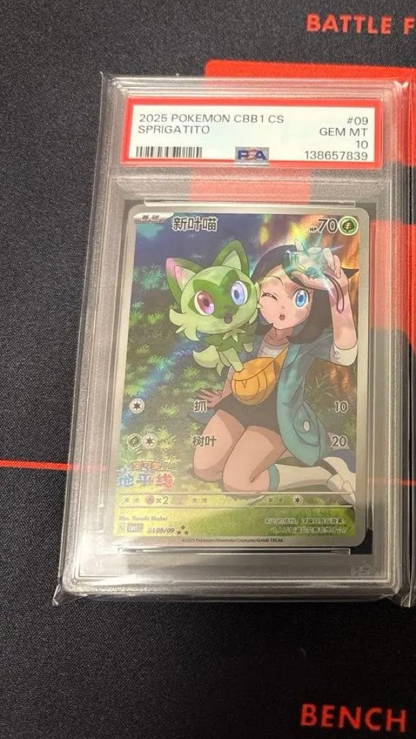 ニャオハar（リコ）・ホゲータar（ロイ）PSA10 2枚セット