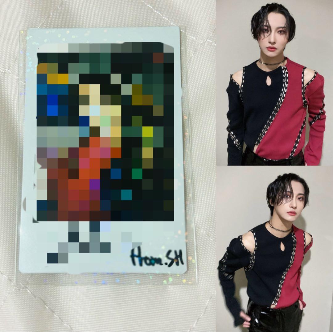 ATEEZ ソンファ 直筆サイン入り ポラロイド Deja Vu