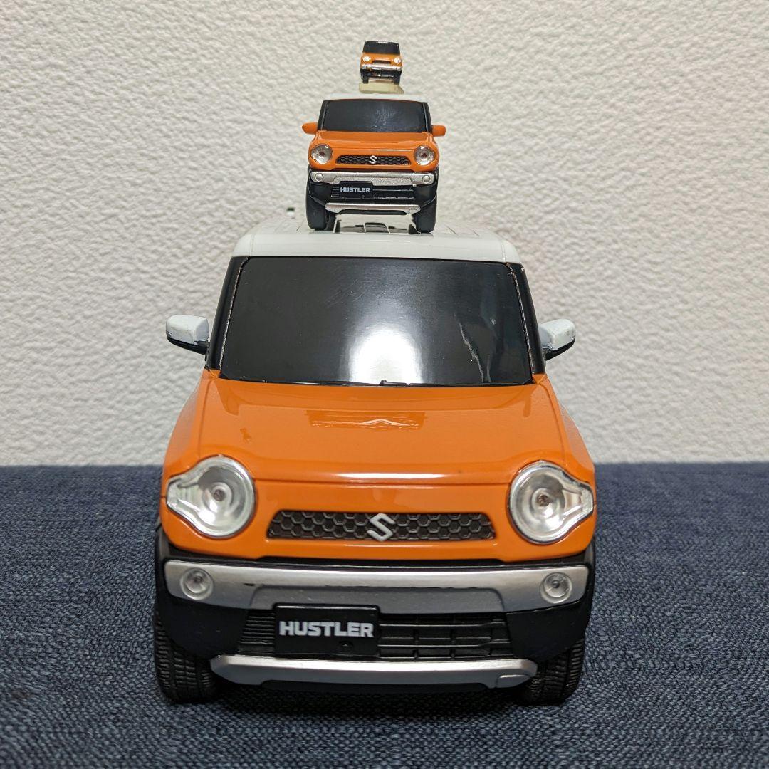人気カラー　SUZUKI　hustler　ミニカー　カラーサンプル　非売品　初代