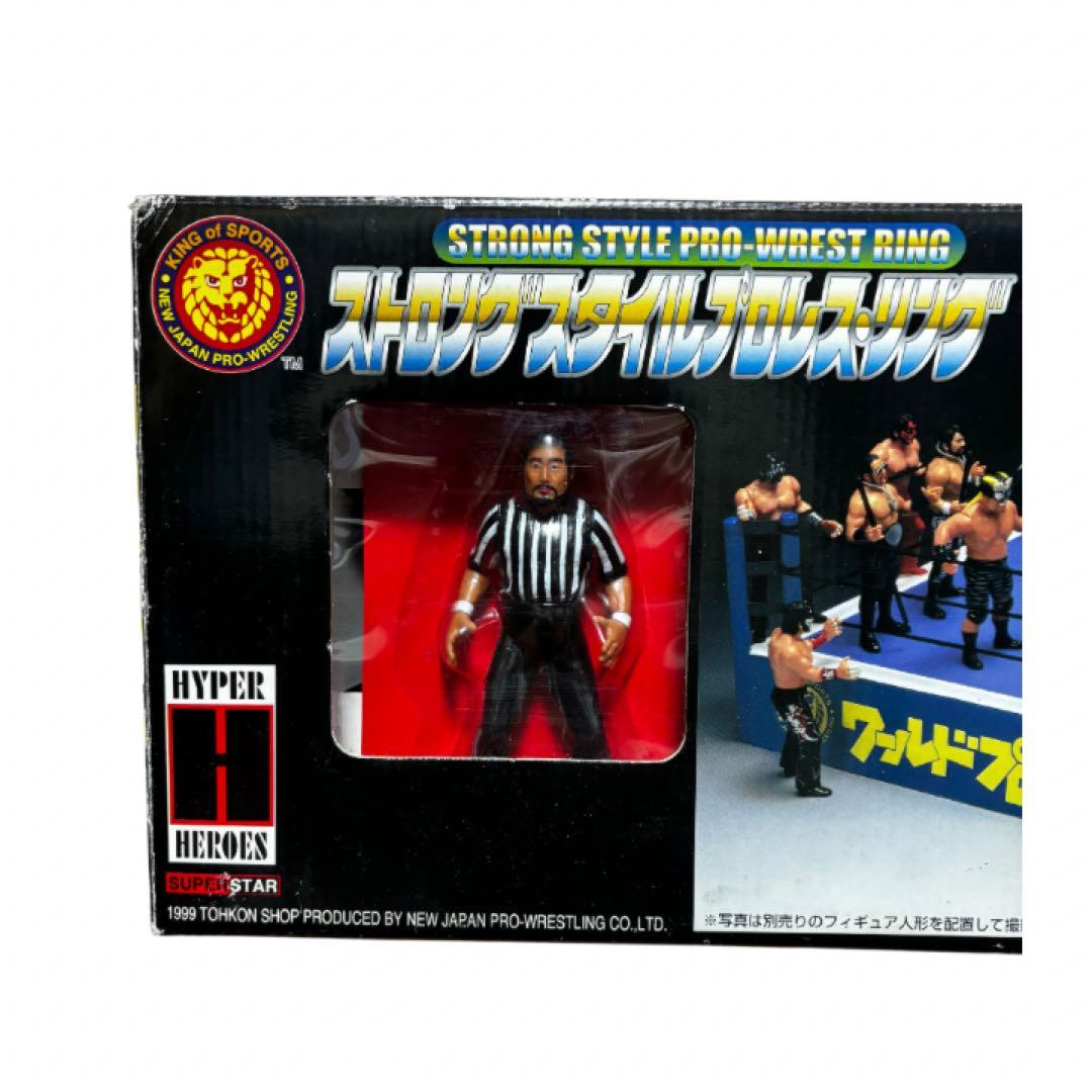 激レア　希少　新日本プロレス ストロングスタイルリング タイガー服部付