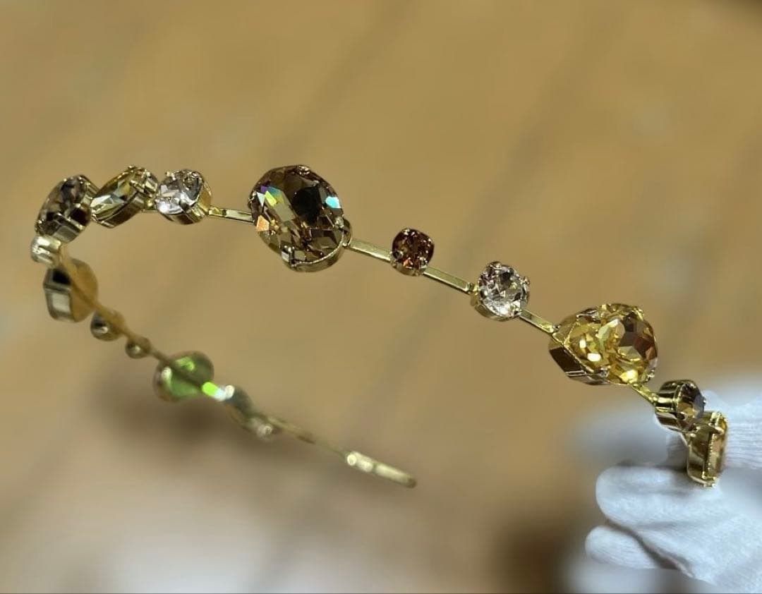 ザヘアバートウキョウTHE HAIR BAR TOKYO大粒ビジューカチューシャ