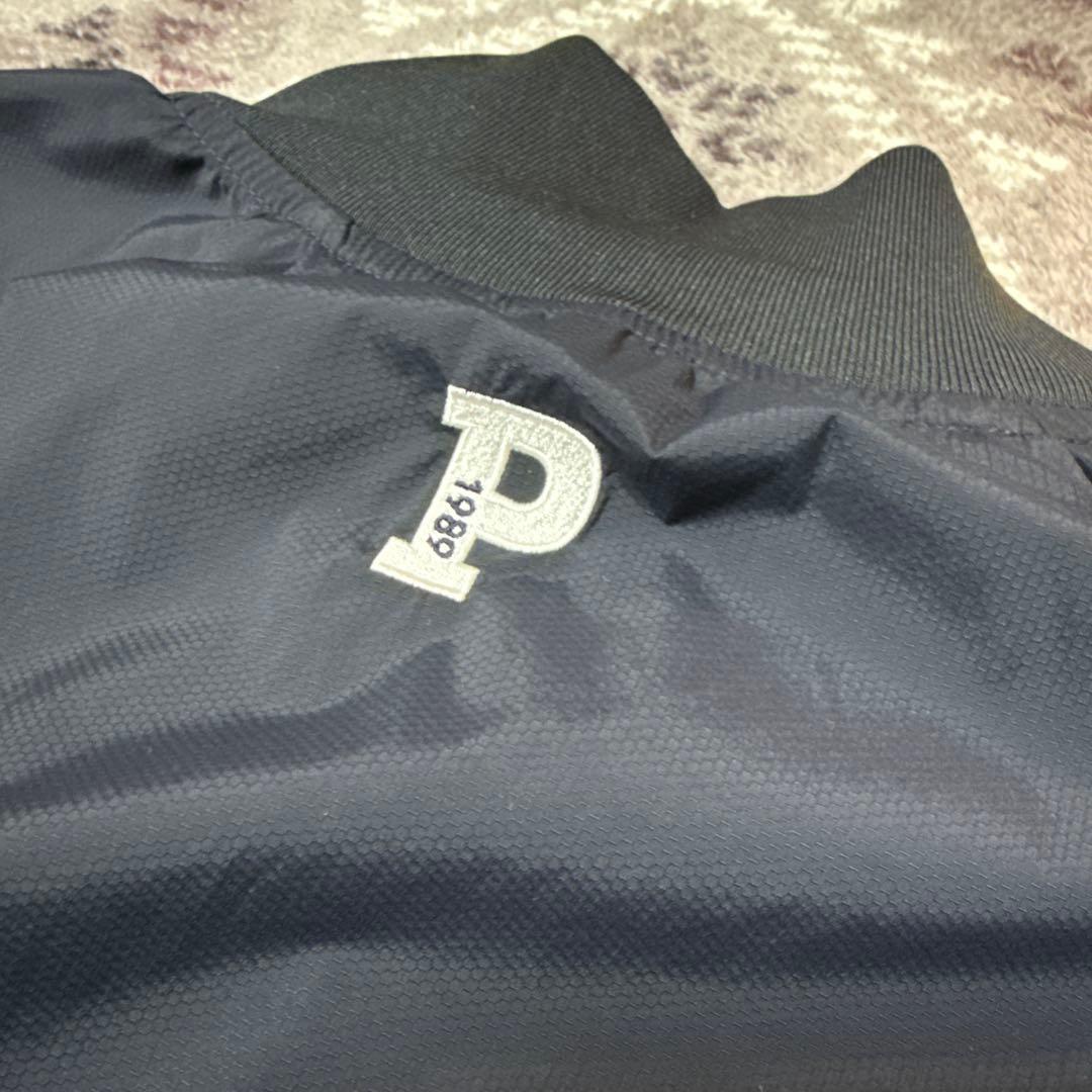 PEARLY GATES チェック柄ブルゾン（防風）