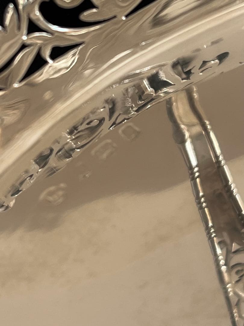 アンティーク純銀製　1908年　バスケット　イギリス　バーミンガム